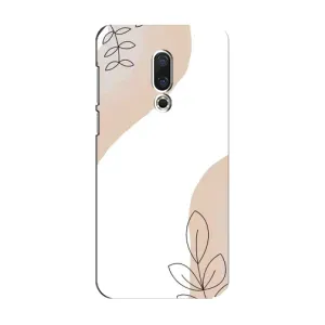 Чохол з принтом «Нюдова гілочка абстракція» для Meizu 15