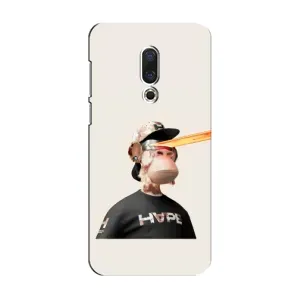 Чехлы с Обезьянами NFT для Meizu 15 (AlphaPrint) (обезьяна NFT в очках)