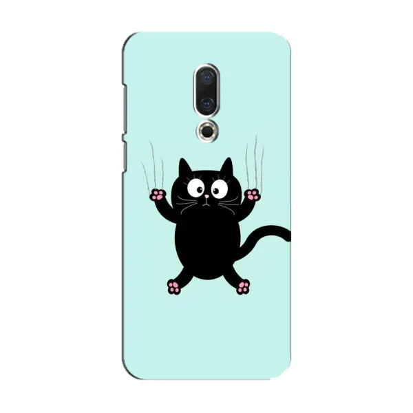 Чехол с принтом «Падающий кот» для Meizu 15