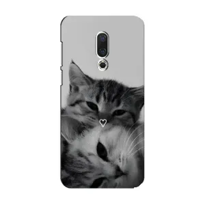 Чехол с рисунком кот на Meizu 15 (Пара котов)