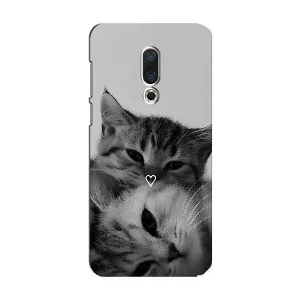 Чехол с принтом «Пара котов» для Meizu 15