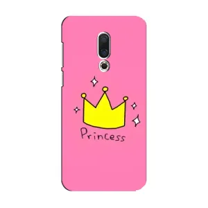 Чехол с картинкой (Стильные) для Мейзу 15 - (AlphaPrint) (Princess)