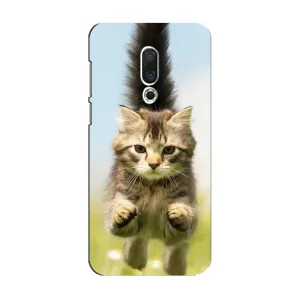 Чехлы с Котиками для Meizu 15 (VPrint) (Прыжок кота)