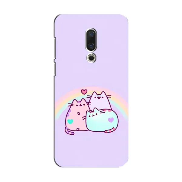 Чехол с принтом «Радужные котики» для Meizu 15