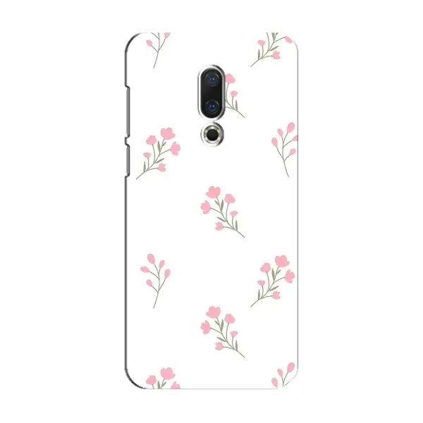 Чехол с принтом «Розовые цветы» для Meizu 15