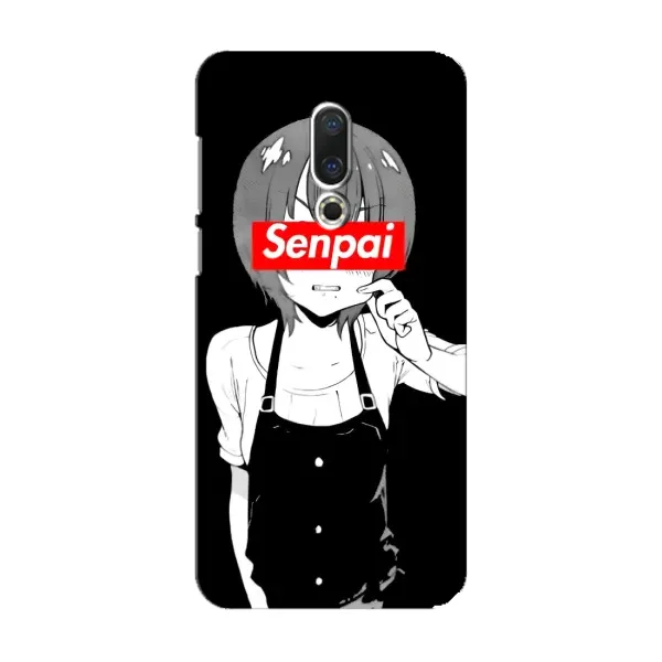 Чохол з принтом «Senpai» для Meizu 15