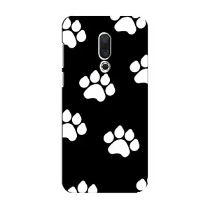 Чехлы с собаками для Meizu 15 (VPrint) (Следы собаки)