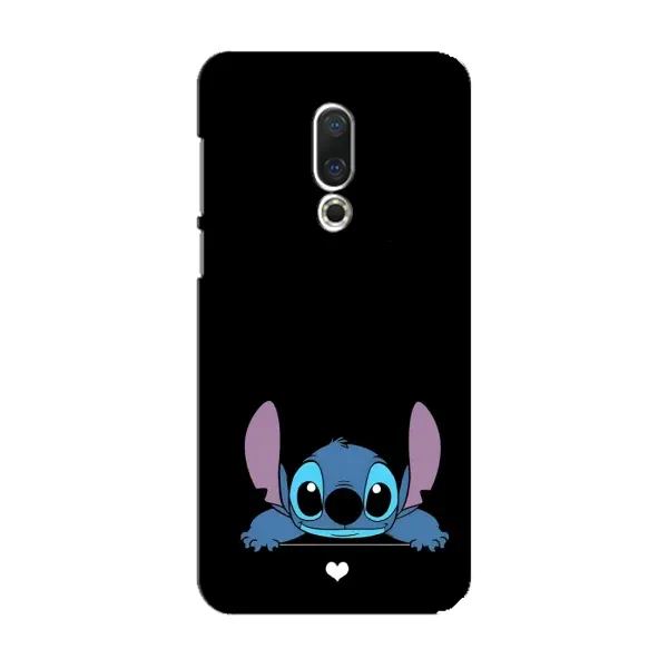 Чехол с принтом «Стич на черном» для Meizu 15