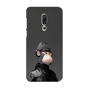 Чехлы с Обезьянами NFT для Meizu 15 (AlphaPrint) (стильная обезьяна NFT)