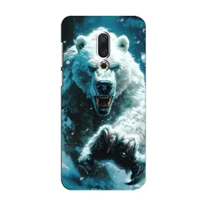 Чехол с картинкой «Хищники» для Meizu 15 (Полярный медведь)