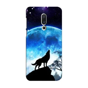 Защитные чехлы для Мейзу 15 (AlphaPrint) (ХИТ продаж) ВОЛК (Волк на луну)
