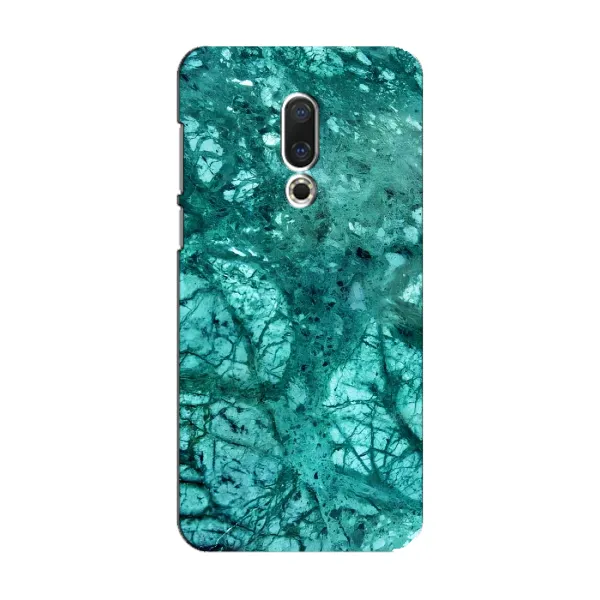 Чехол с принтом «Зеленый мрамор» для Meizu 15