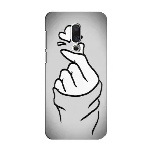 Чехол с принтом «Значок Love» для Meizu 15