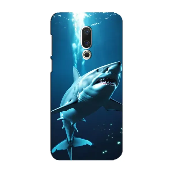 Чохол з принтом «Акула під водою» для Meizu 16 Plus Чохол з принтом «Акула під водою» для Meizu 16 Plus