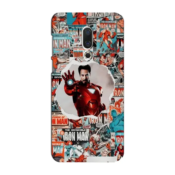 Чохол з принтом «Айронмен» для Meizu 16 Plus