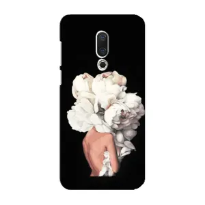 Чехол с принтом «Белые цветы» для Meizu 16 Plus