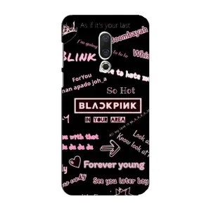 Чехол с музыкальной группой для Meizu 16 Plus (BLACKPINK)