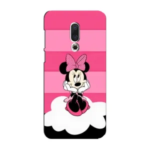 Міккі Маус чохол для Meizu 16 Plus (AlphaPrint - Мультяшні) (Дівчинка Maus)
