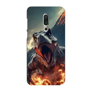 Чохол з принтом «Вогняний динозавр» для Meizu 16 Plus