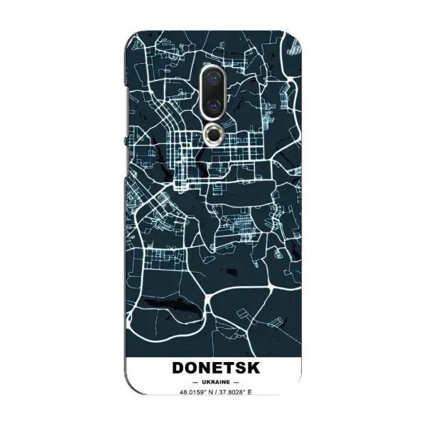 Чехол с принтом «Донецк» для Meizu 16 Plus