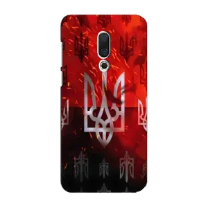 Украинские Чехлы для Meizu 16 Plus с картинкой УПА (AlphaPrint) (ГЕРБ УПА)