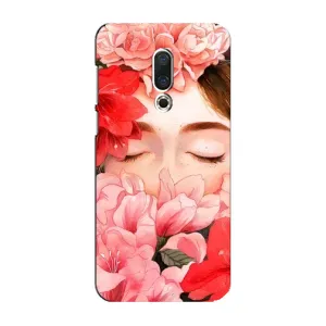 Чехол с принтом «Глаза в цветах» для Meizu 16 Plus