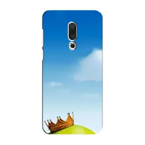 Чехол с мультфильмом Шрек на Meizu 16 Plus (Голова Шрека)