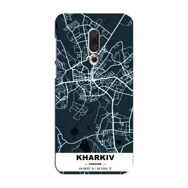 Чехол с принтом «Харьков» для Meizu 16 Plus