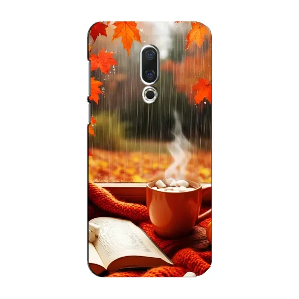 Чехол с принтом «Кофе и дождь» для Meizu 16 Plus