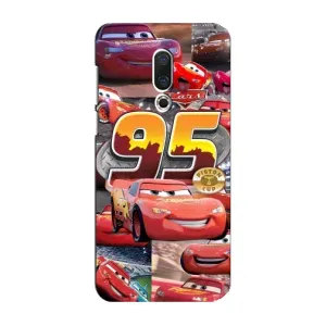 Силиконовый чехол Маквин для Meizu 16 Plus (Коллаж Молния Маквин)