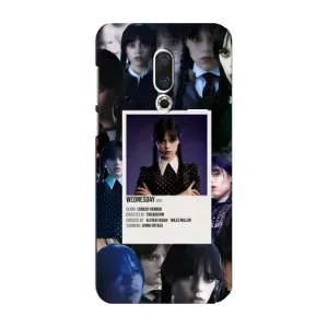 Чехлы Венсдей на Meizu 16 Plus Уэнсдей (AlphaPrint) (коллаж Уэнздей)