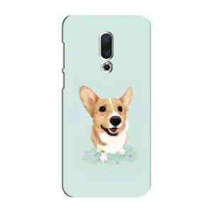 Чехлы с собаками для Meizu 16 Plus (VPrint) (Корги)