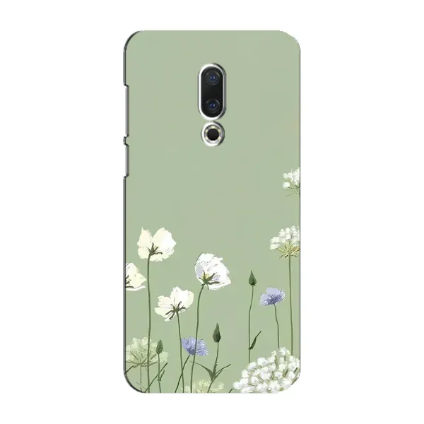 Чехол с принтом «Цветы на зеленом» для Meizu 16 Plus