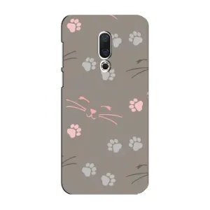 Чехол с принтом «Лапы и усы» для Meizu 16 Plus