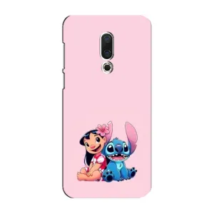 Чехол с принтом Стич на Meizu 16 Plus (Лило и Стич)