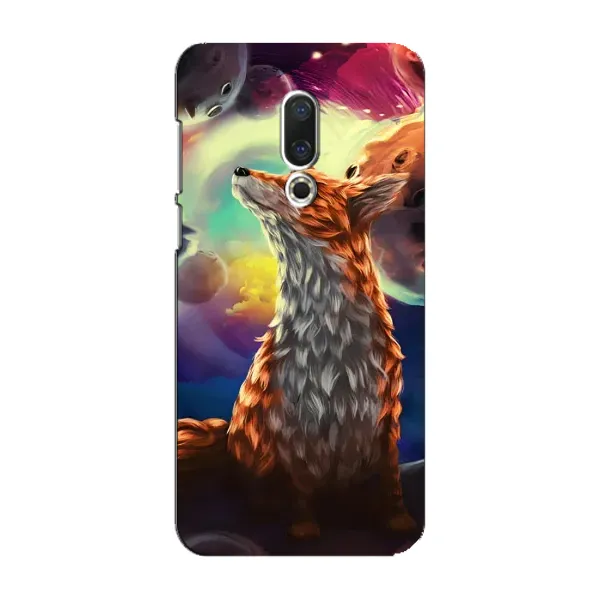 Чехол с принтом «Лисица в космосе» для Meizu 16 Plus