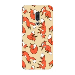 Чехлы с картинкой Лисички для Meizu 16 Plus (VPrint) (Лисички)