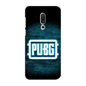 Чехол PUBG для Мейзу 16 Плюс (AlphaPrint) (Лого PUBG)