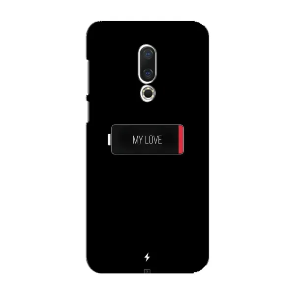 Чохол з принтом «Love battery» для Meizu 16 Plus Чохол з принтом «Love battery» для Meizu 16 Plus