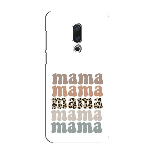 Чехол с принтом «Текстовый коллаж мама» для Meizu 16 Plus Чехол с принтом «Текстовый коллаж мама» для Meizu 16 Plus