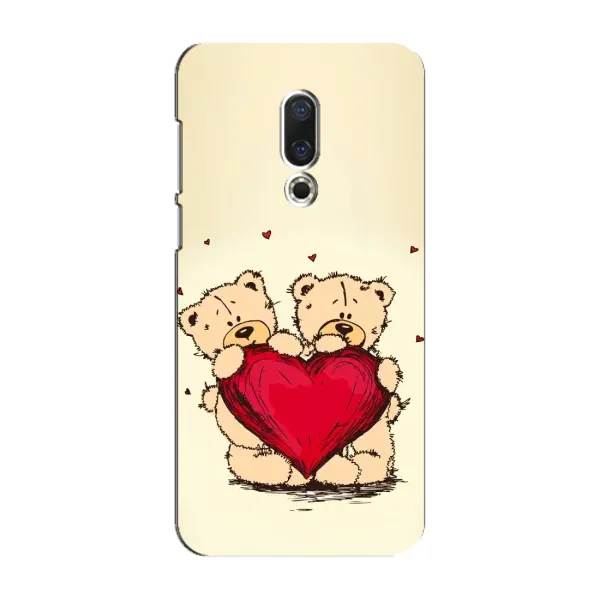 Чохол з принтом «Медвежата» для Meizu 16 Plus Чохол з принтом «Медвежата» для Meizu 16 Plus