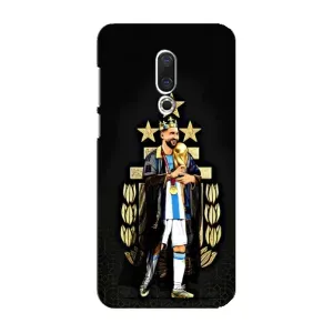 Чохли для Meizu 16 Plus (Leo чемпіон) (AlphaPrint) (Мессі Король)