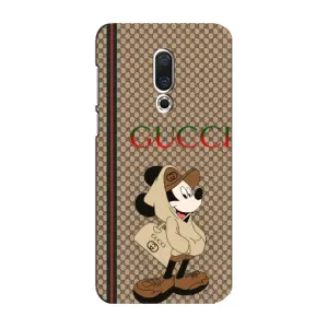 Чехлы ГУЧЧИ для Мейзу 16 Плюс (AlphaPrint) (Mickey GUCCI)