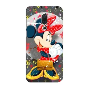Чехол Disney Mouse Meizu 16 Plus (PREMIUMPrint) (Minni с бантиком)