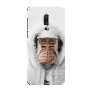 Чехлы с Обезьянами NFT для Meizu 16 Plus (AlphaPrint) (обезьяна NFT в тату)