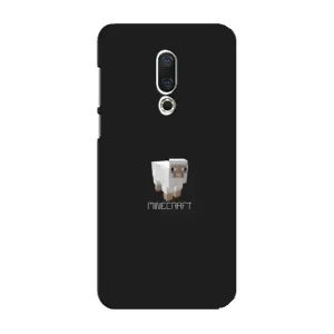 Чехол Майнкрафт на Meizu 16 Plus (AlphaPrint) Minecraft (Овечка Майнкрафт)