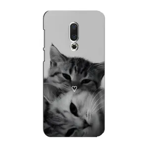 Чехол с принтом «Пара котов» для Meizu 16 Plus