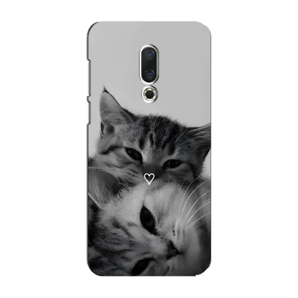 Чехол с принтом «Пара котов» для Meizu 16 Plus Чехол с принтом «Пара котов» для Meizu 16 Plus