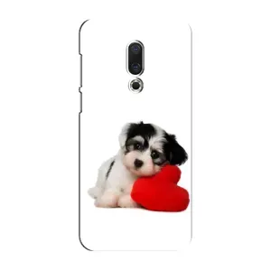 Чехлы с собаками для Meizu 16 Plus (VPrint) (Песик)