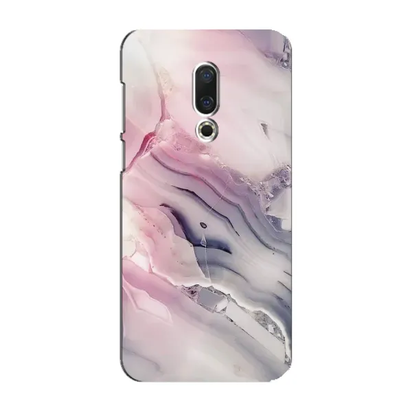 Чохол з принтом «Пурпурний Мрамор» для Meizu 16 Plus